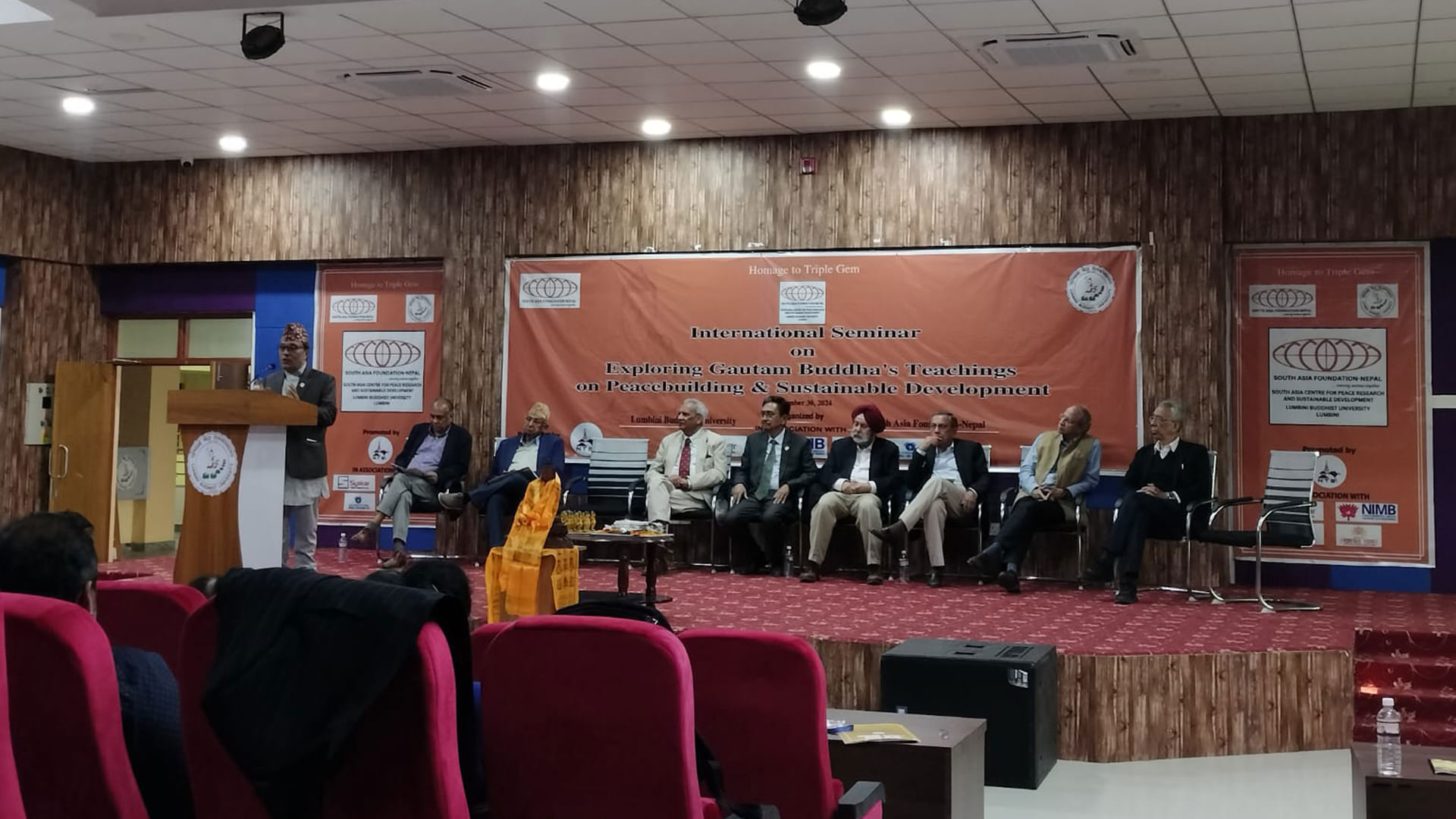 International Seminar on Exploring Gautama Buddha’s Teachings for Peace Building and Sustainable Development